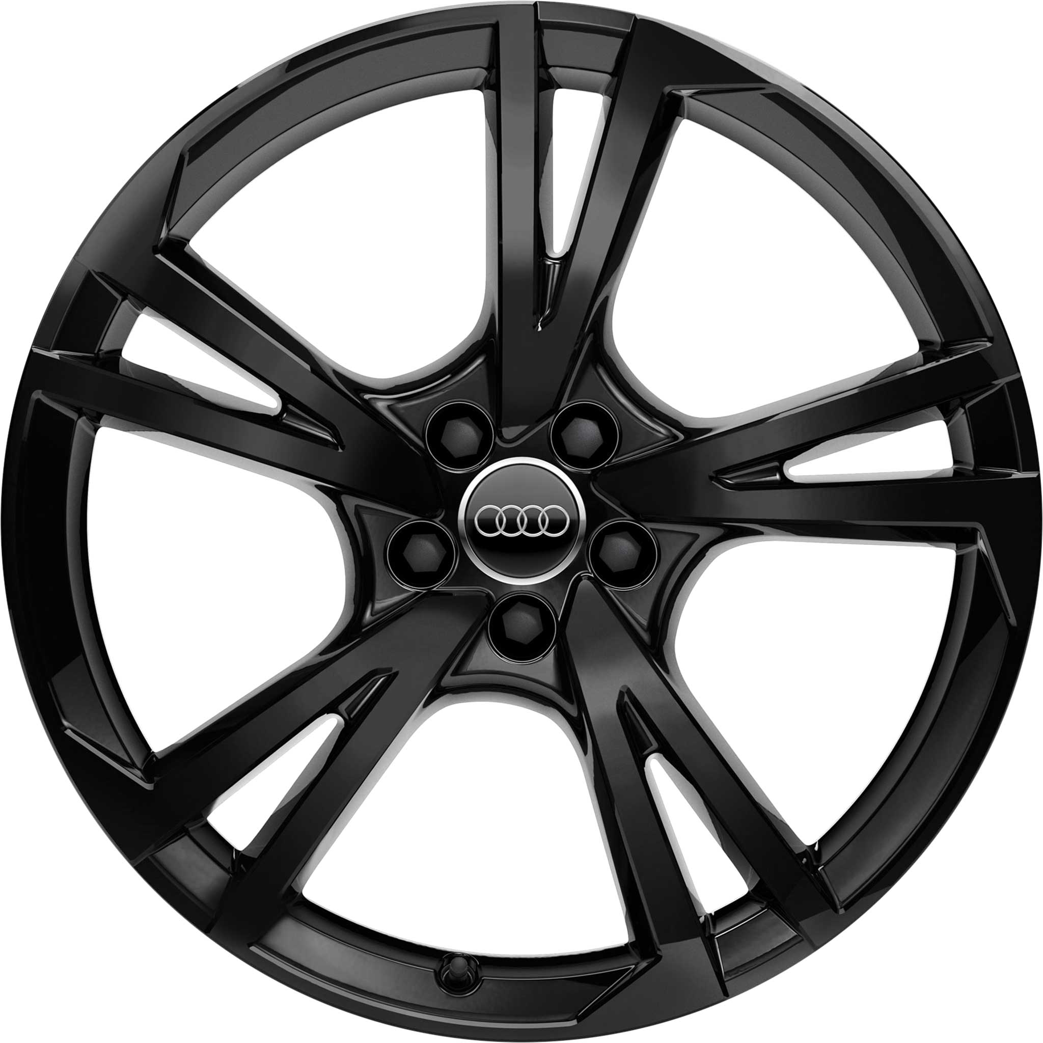 Audi 5 Arm Falx [Q7 4M] Gloss Black Alloy Wheel Product Image #1