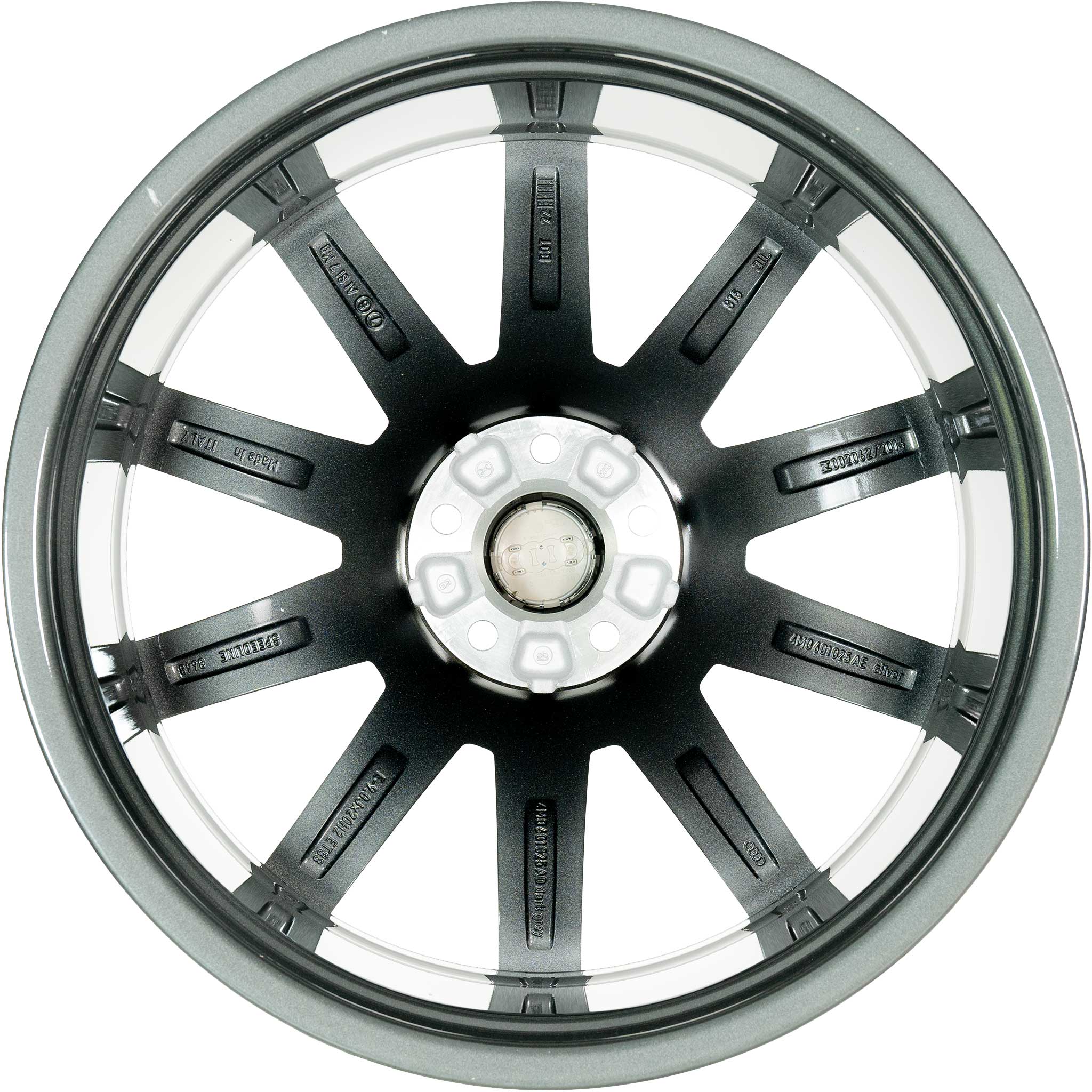 Audi 10 Spoke Star [Q7 4M] Graphite Grey with Diamond Cut Alloy Wheel Product Image #3