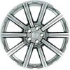 Audi 10 Spoke Star [Q7 4M] Graphite Grey with Diamond Cut Wheel Img 1