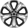 Audi Sport 5 Double Spoke Module [Q7 4M] Galvano Silver Wheel Img 1