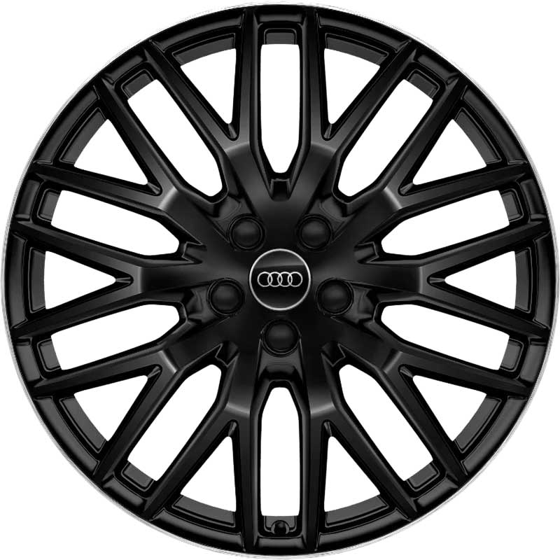 Audi Multi Spoke [Q7 4M] Gloss Black with Diamond Cut Alloy Wheel Product Image #1