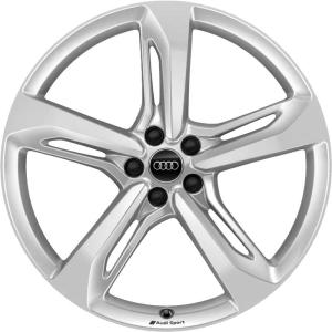 Audi Sport 5 Spoke Blade [Q7 4M] Galvano Silver Alloy Wheel - Sizes 21in