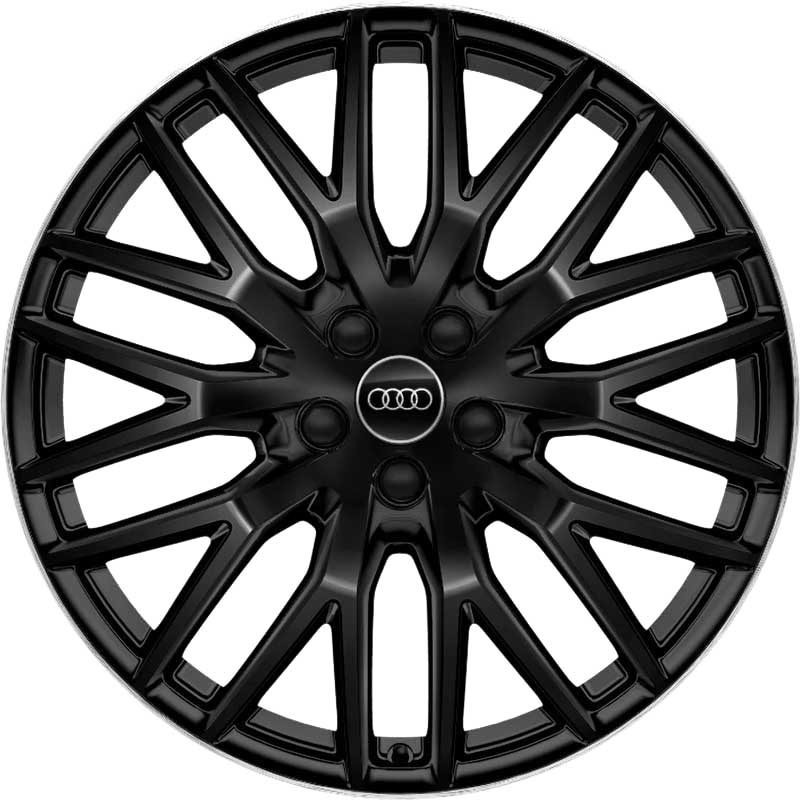 Audi 10 Y Spoke [Q7 4M] Gloss Black with Diamond Cut Alloy Wheel Product Image #1