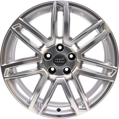 Audi 7 Double Spoke [Q7 4M] Galvano Silver Alloy Wheel Product Image #1
