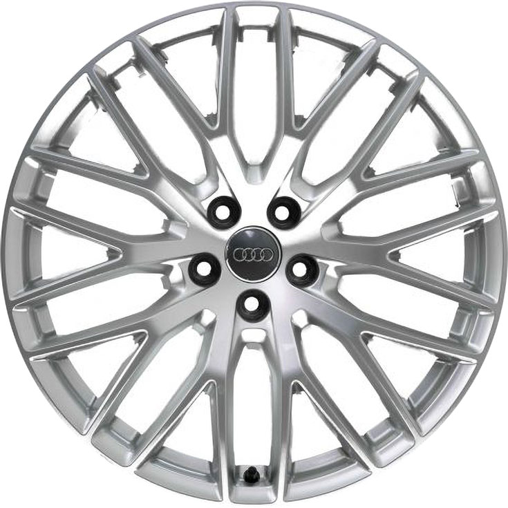 Audi 10 Y Spoke [Q7 4M] Galvano Silver Alloy Wheel Product Image #1