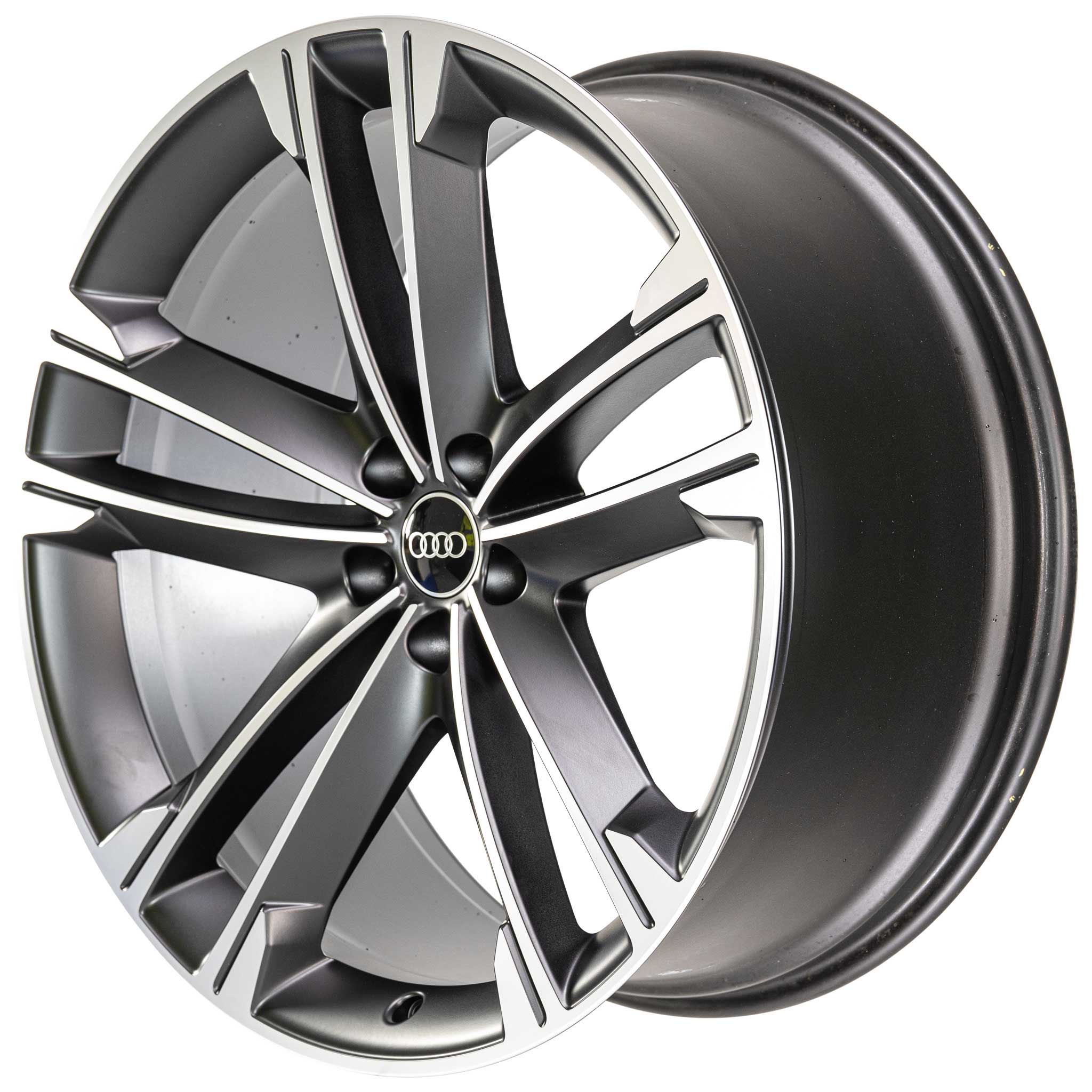 Audi 5 Arm Volsella [Q8 4M8] Matt Black Alloy Wheel Product Image #2