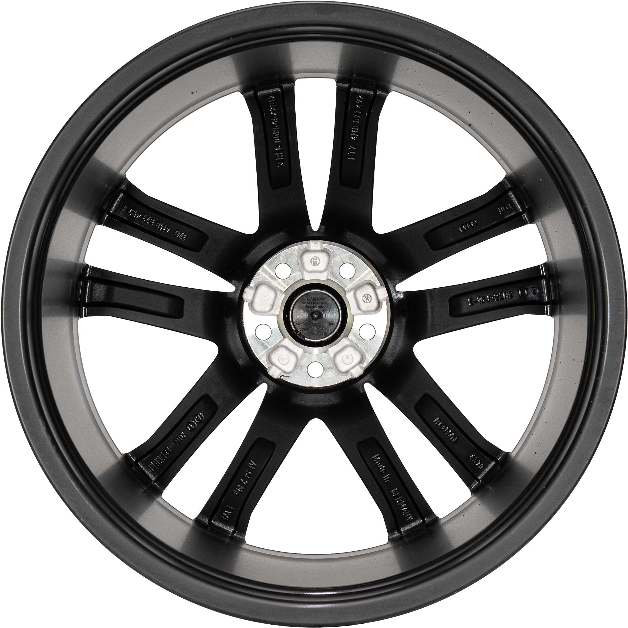 Audi 5 Arm Volsella [Q8 4M8] Matt Black Alloy Wheel Product Image #3