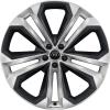 Audi Sport 5 Double Spoke Module [Q8 4M8] Galvano Silver Wheel Img 1