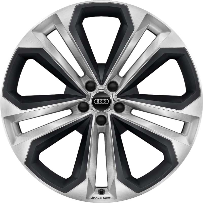 Audi Sport 5 Double Spoke Module [Q8 4M8] Galvano Silver Alloy Wheel Product Image #1