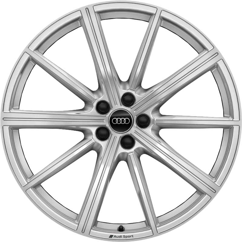 Audi Sport 5 Spoke Rotor [Q8 4M8] Anthracite Black with Diamond Cut Alloy Wheel Product Image #1