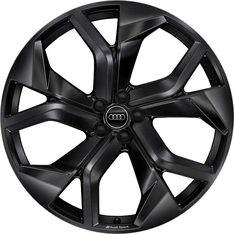 Audi Sport 5 Y Spoke [Q8 4M8] Gloss Black with Diamond Cut Alloy Wheel Product Image #1