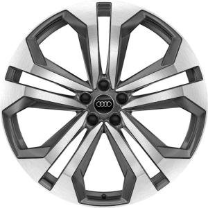 Grey Audi 5 Double Arm alloy wheel