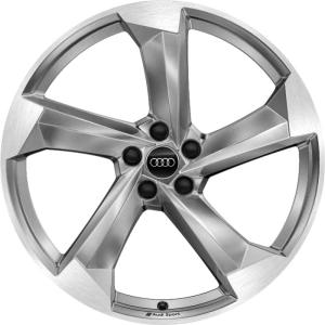 Grey Audi Sport 5 Arm Turbine alloy wheel