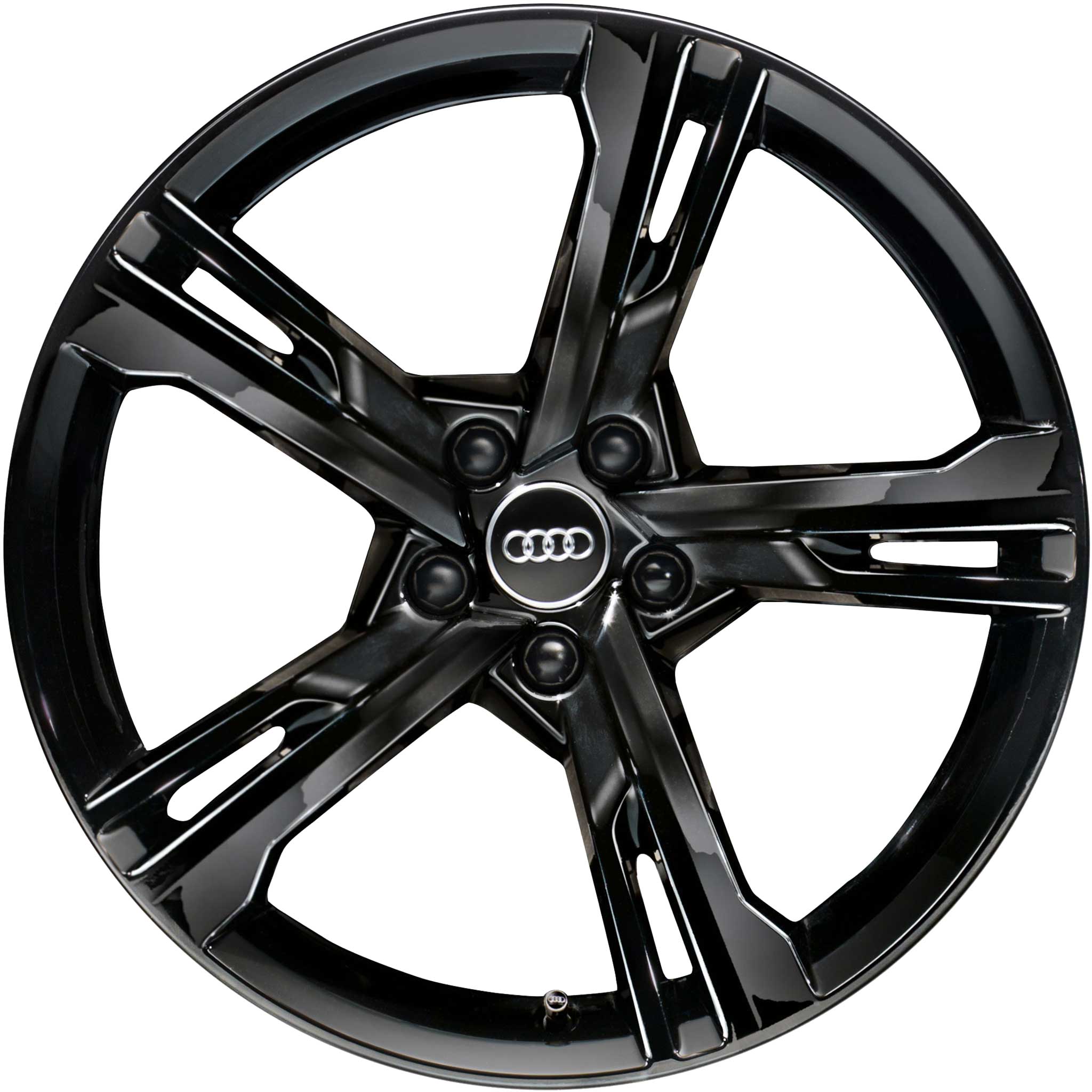 Audi 5 Arm Ramus [TT 4N] Gloss Black Alloy Wheel Product Image #1
