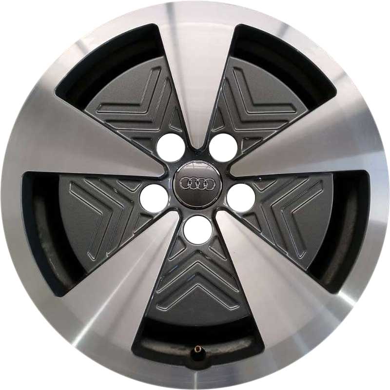 Audi 5 Spoke Aero [TT 4N] Graphite Grey with Diamond Cut Alloy Wheel Product Image #1