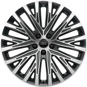 Audi 20 Spoke Structure [TT 4N] Graphite Grey with Diamond Cut Alloy Wheel for Audi A7 & S7 C7 (4G) - Sizes 20in