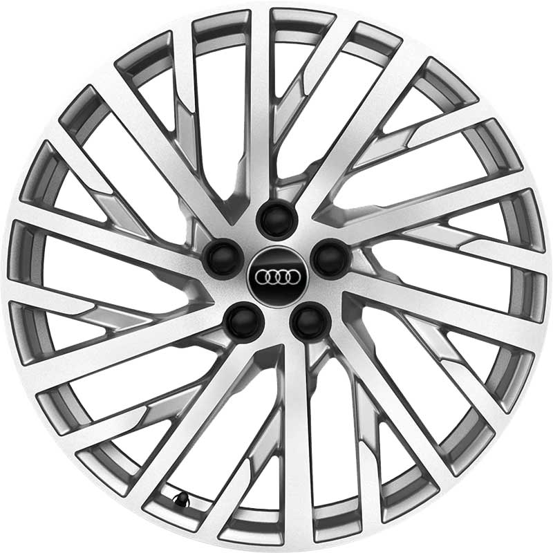 Audi 10 Y Spoke [TT 4N] Galvano Silver Alloy Wheel Product Image #1