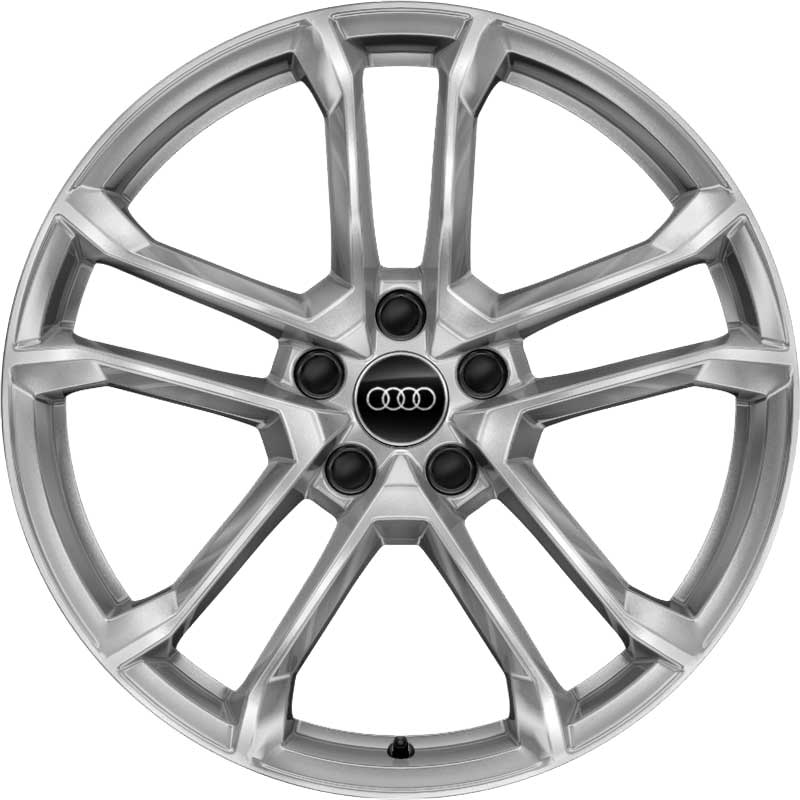 Audi Sport 5 V Spoke [R8 4S] Galvano Silver Alloy Wheel Product Image #1