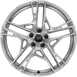 Audi Sport 5 Double Spoke Dynamic [R8 4S] Galvano Silver Alloy Wheel for Audi R8 4S - Sizes 20in