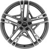 Audi Sport 5 Double Spoke Dynamic [R8 4S] Titanium Grey with Diamond Cut Wheel Img 1
