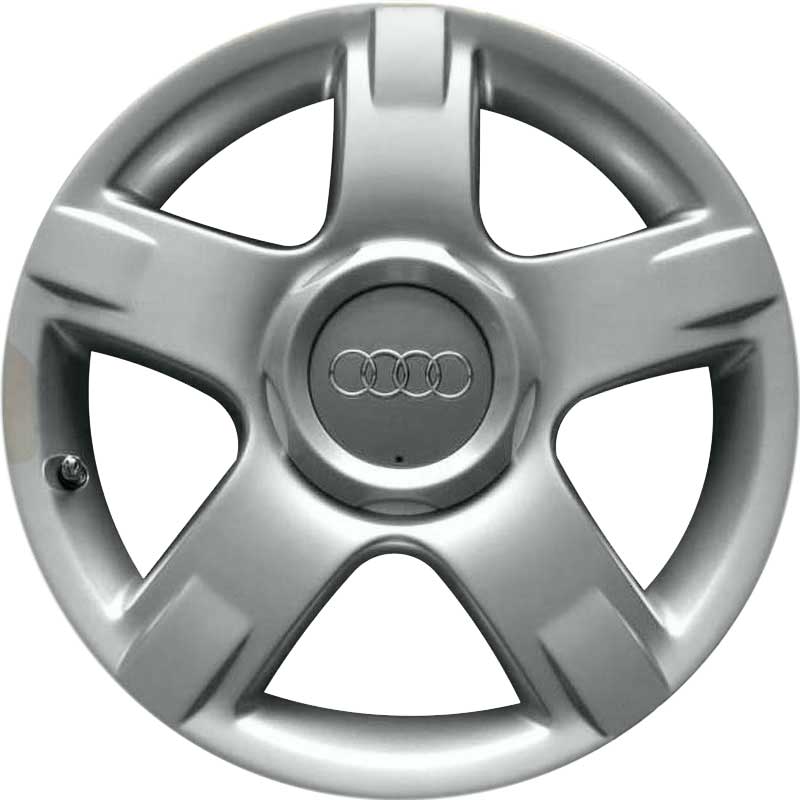 Audi 5 Spoke [A6 4Z] Avus Silver Alloy Wheel Product Image #1