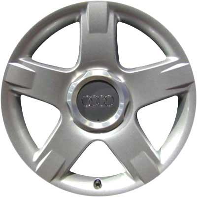 Audi 5 Spoke [A6 4Z] Avus Silver Alloy Wheel Product Image #1