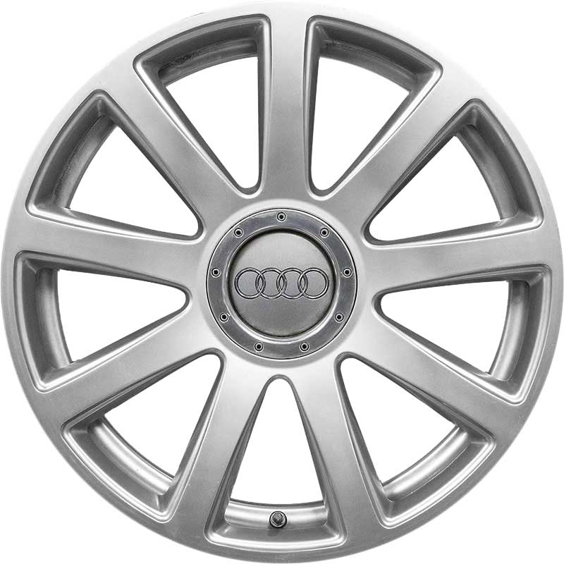 Audi 9 Spoke [A6 4Z] Silver Alloy Wheel Product Image #1