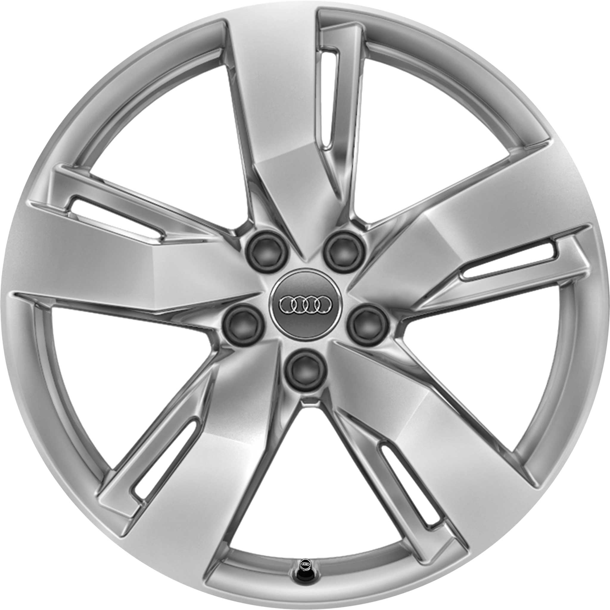 Audi 5 Arm Wing [Q5 80A] Diamond Silver Alloy Wheel Product Image #1