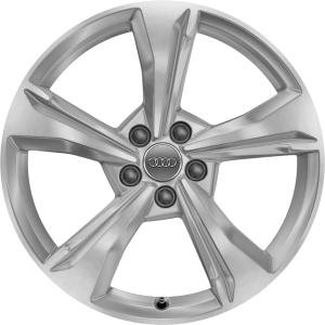 Audi 5 Spoke Dynamic [Q5 80A] Diamond Silver Alloy Wheel for Audi Q5 & SQ5 80A FY - Sizes 19in