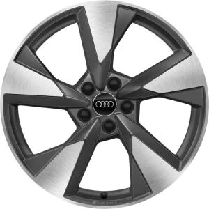 19" Audi 5 Arm Pylon [Q5 80A] Titanium Grey with Diamond Cut alloy wheel
