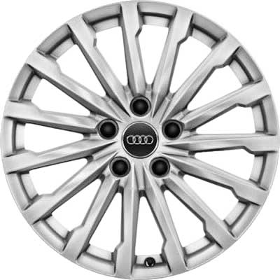 Audi Multi Spoke [Q2 81A] Diamond Silver Alloy Wheel Product Image #1