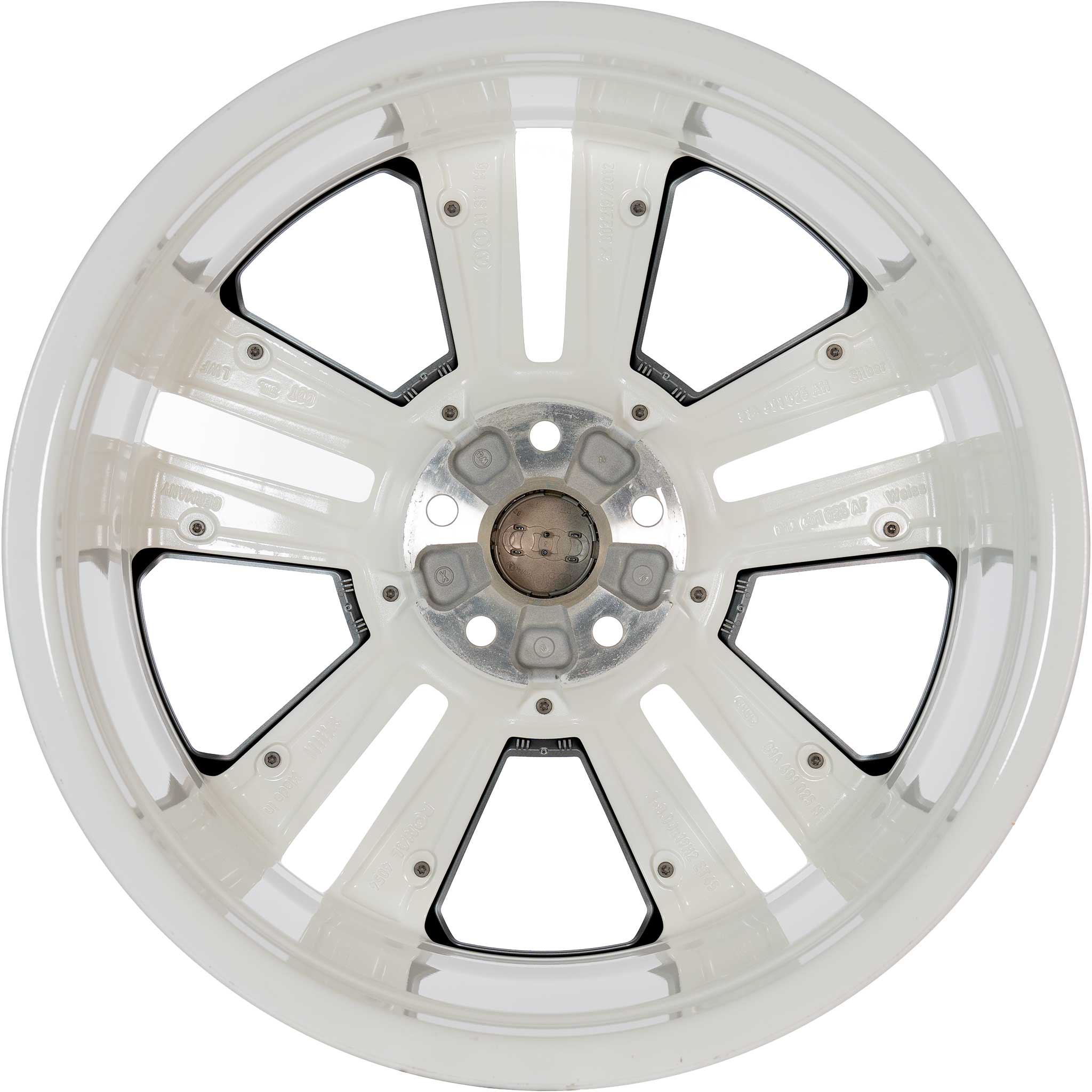 Audi Sport 5 Double Spoke Module [Q2 81A] Ibis White Alloy Wheel Product Image #3