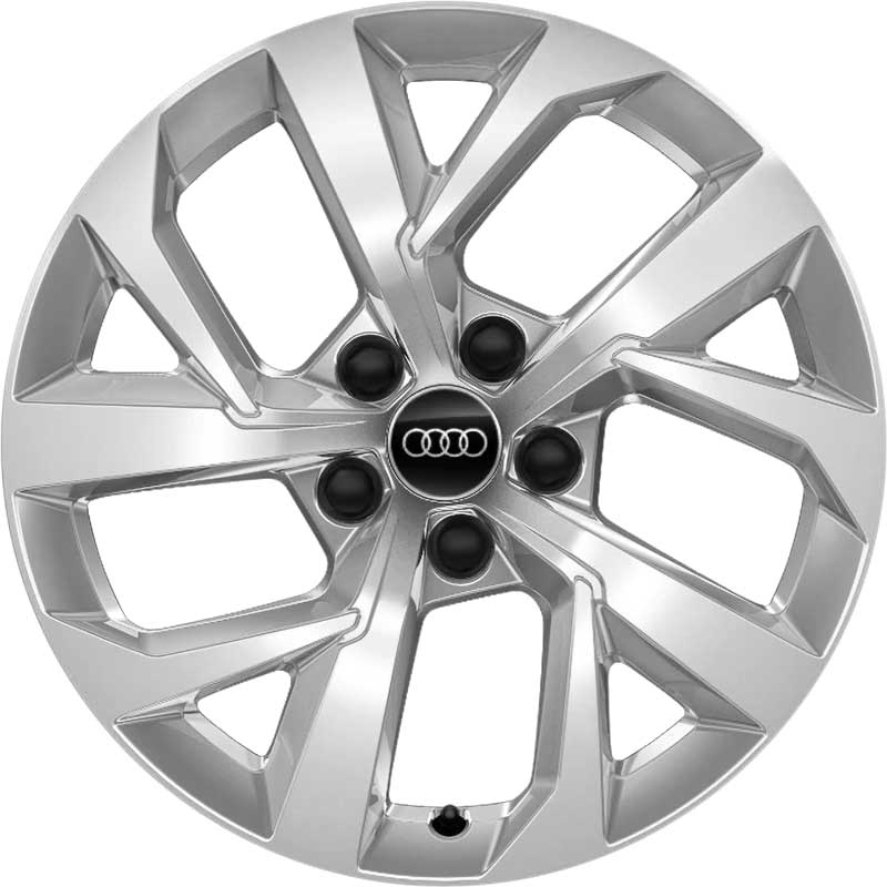 Audi 5 Y Arm [Q2 81A] Diamond Silver Alloy Wheel Product Image #1