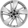 Audi 5 Segment Carpet [Q2 81A] Diamond Silver Wheel Img 1