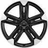 Audi Sport 5 Double Spoke Trapezoid [Q2 81A] Gloss Black with Diamond Cut Wheel Img 1