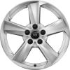 Audi 5 Arm Star [Q2 81A] Diamond Silver Wheel Img 1