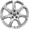 Audi 7 Spoke [Q2 81A] Diamond Silver Wheel Img 1