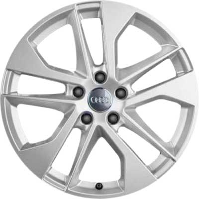 Audi 10 Spoke [Q2 81A] Diamond Silver Alloy Wheel Product Image #1