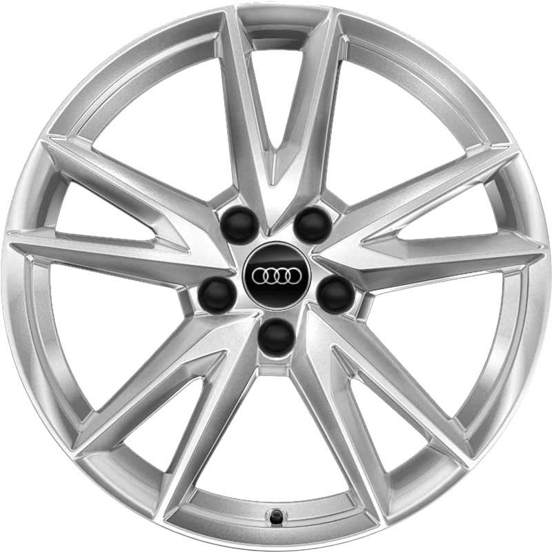 Audi 5 Y Spoke [Q2 81A] Diamond Silver Alloy Wheel Product Image #1