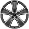 Audi Sport 5 Arm Off Road [Q2 81A] Titanium Grey with Diamond Cut Wheel Img 1