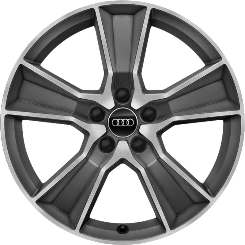 Audi Sport 5 Arm Off Road [Q2 81A] Titanium Grey with Diamond Cut Alloy Wheel Product Image #1
