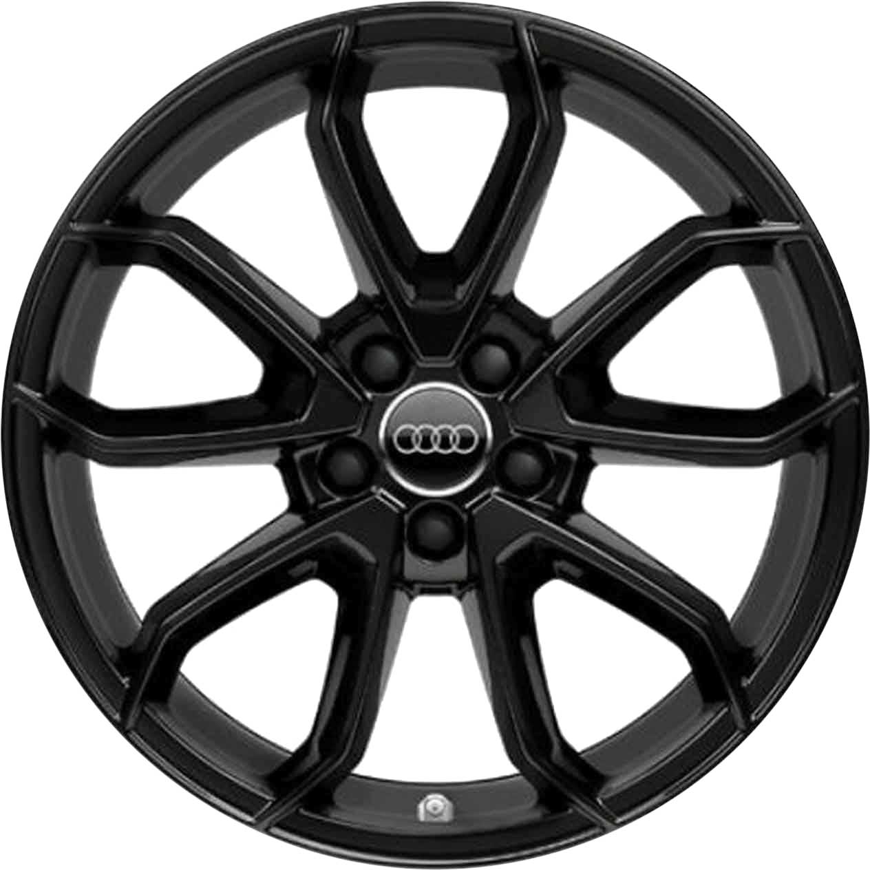Audi 5 Spoke [A1 82A] Gloss Black Alloy Wheel Product Image #1