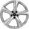 Audi 5 Spoke [A1 82A] Galvano Silver Wheel Img 1