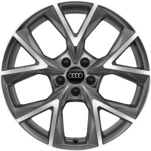 Grey Audi 5 Y Spoke alloy wheel