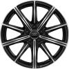 Audi Sport 10 Spoke Star [A1 82A] Gloss Black with Diamond Cut Wheel Img 1