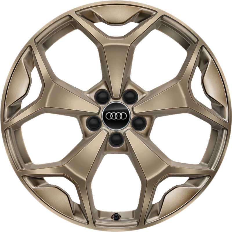 Audi 5 Y Spoke [A1 82A] Matt Bronze Alloy Wheel Product Image #1