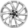 Audi 10 Spoke Turbine [A1 82A] Diamond Silver Wheel Img 1
