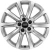 Audi 10 Spoke [A1 82A] Diamond Silver Wheel Img 1