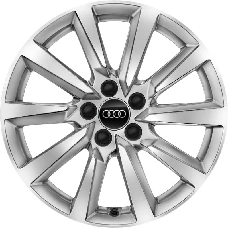 Audi 10 Spoke [A1 82A] Diamond Silver Alloy Wheel Product Image #1