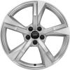 Audi 5 Arm Star [A1 82A] Galvano Silver Wheel Img 1